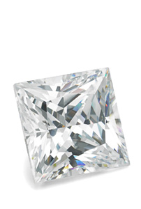 Princess-cut, Lab-Created Diamond