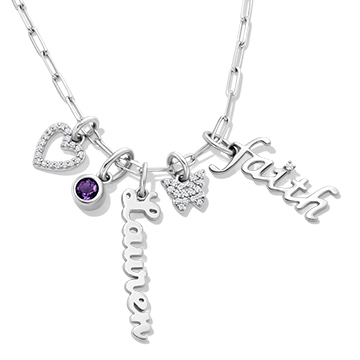 Personalized Charm Bracelets and Necklaces