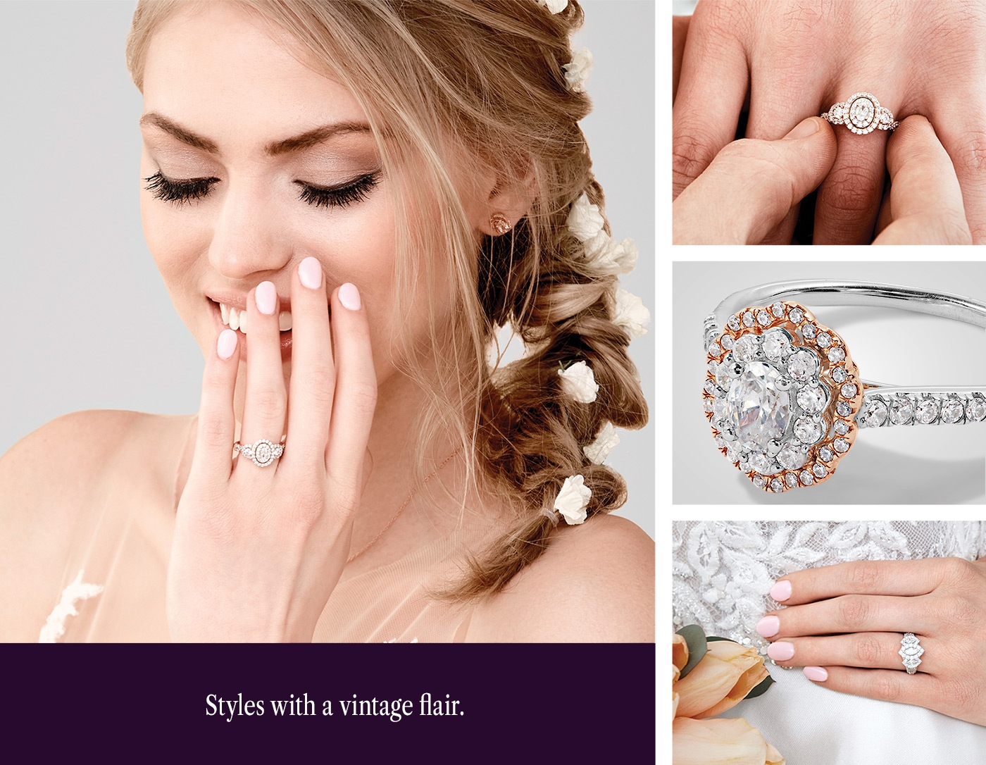 Styles with a vintage flair.