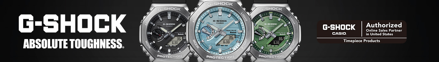 Casio G-Shock. Absolute Toughness. Authorized Online Sales Partner in United States.