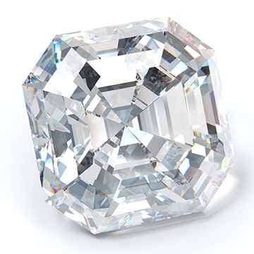 Diamond Shapes: Asscher