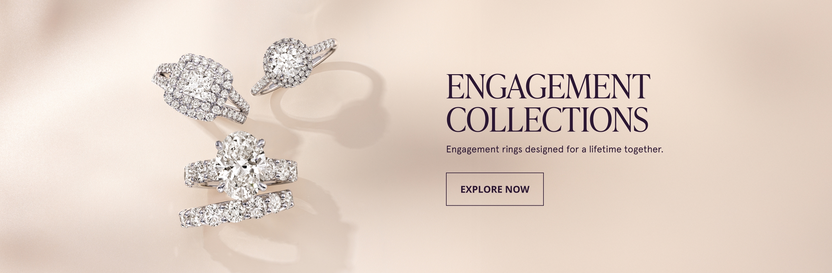 Bridal Love Stories. Engagement rings designed for a lifetime together. Explore Now.