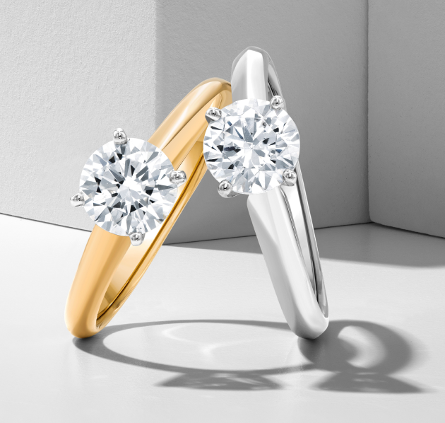 Buying Guide: White, Yellow and Rose Gold Engagement Rings