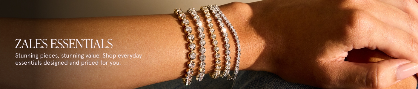 Zales Essentials. Stunning pieces, stunning value. Shop everyday essentials designed and priced for you