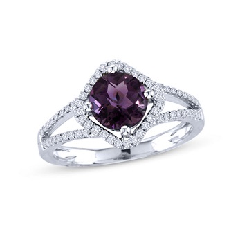 Amethyst Engagement Ring Example 2