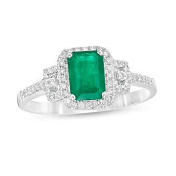 Emerald Engagement Rings