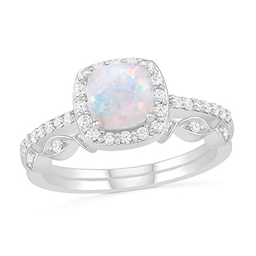 Opal Engagement Rings