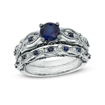 Sapphire Engagement Ring Example 1