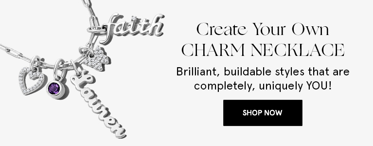 Create your own charm necklace. Brilliant, buildable styles that are completely, uniquely you! Shop Now.