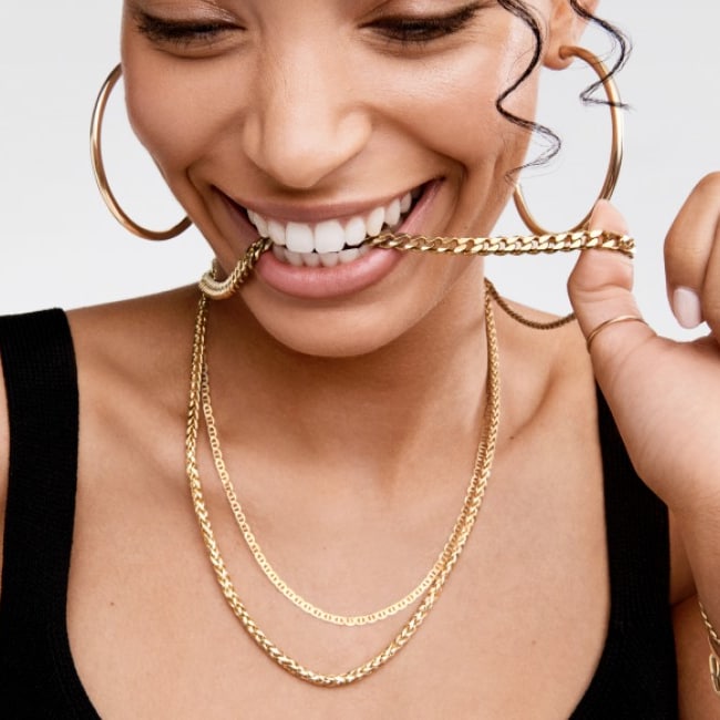 Gold Essentials. Timeless Trends. Gold jewelry is essential in any jewelry wardrobe. From simple to statment styles, investing in gold jewelry is a smart choice for anyone who wants to elevate their look.