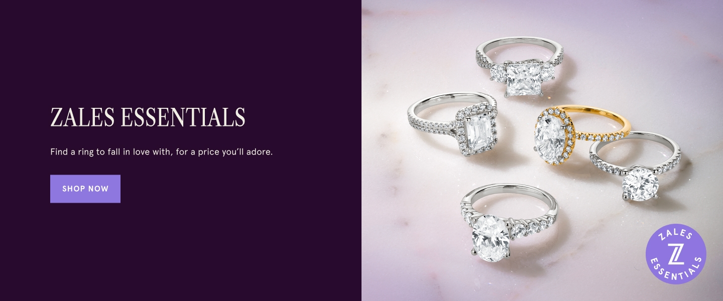 Zales Essentials. Find a ring to fall in love with, for a price you'll adore. Shop Now.