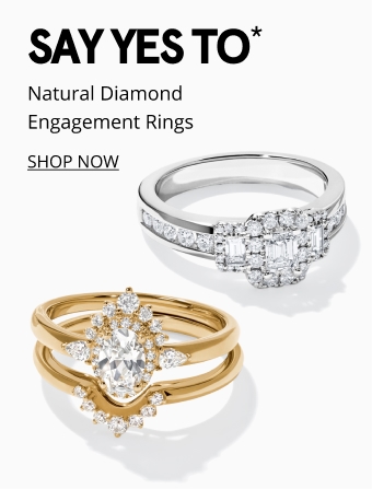Say Yes To* Natural Diamond Engagement Rings. Shop Now.