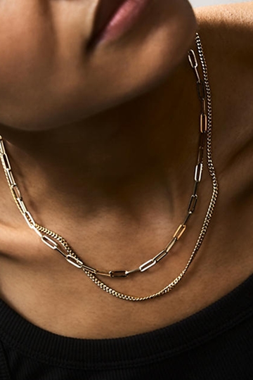 Infinity Loop Necklace in 14K Gold | Zales