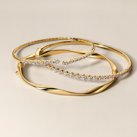 Shop Bangles and Cuffs bracelets from Zales.