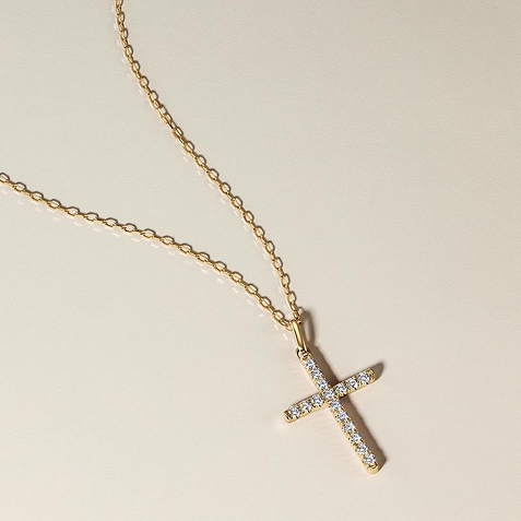 Shop cross necklaces from Zales.