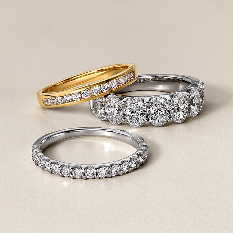 Shop wedding bands from Zales.