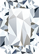 A radiant shaped diamond