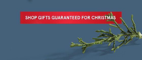 Shop Gifts Guaranteed For Christmas Delivery>