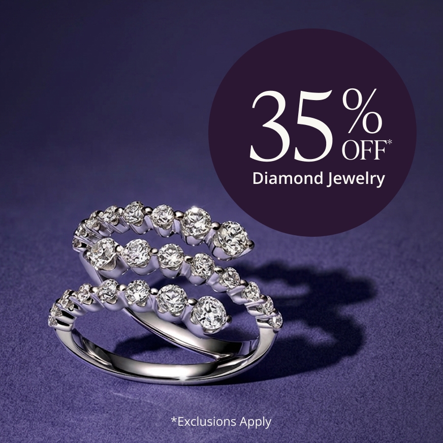 35% Off Select Diamond Jewelry