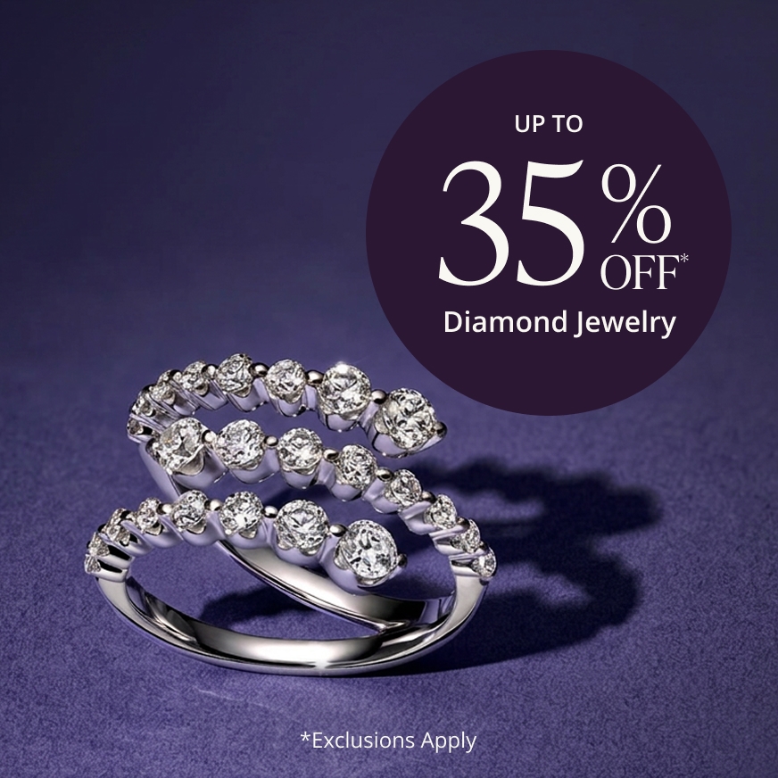 Up to 35% Off Select Diamond Jewelry