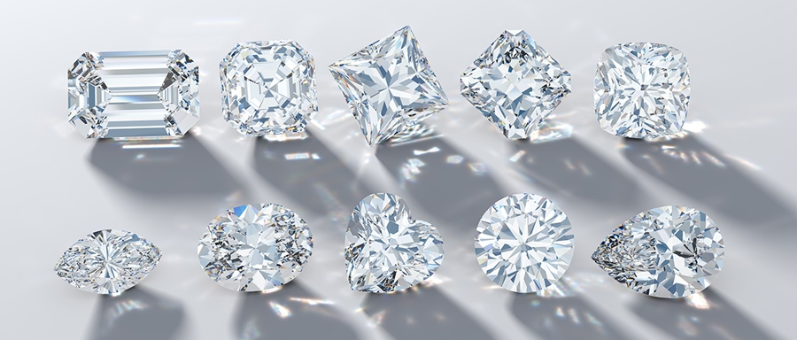 Diamonds come in a wide variety of shapes. Each possesses unique qualities, so exploring and learning about the various shapes is worth your time.