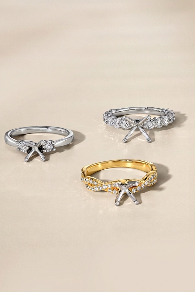 CHOOSE A DIAMOND & A SETTING