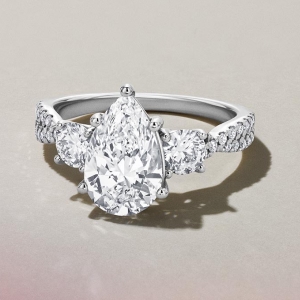 Pear Rings
