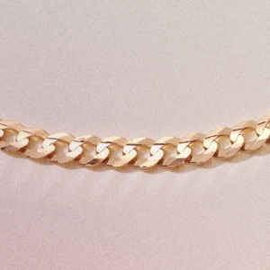 Gold Curb Chains