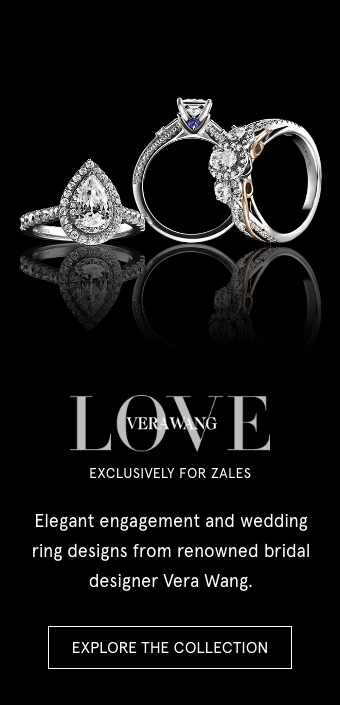 Discover elegant engagement and wedding ring designs from renowned bridal designer Vera Wang.