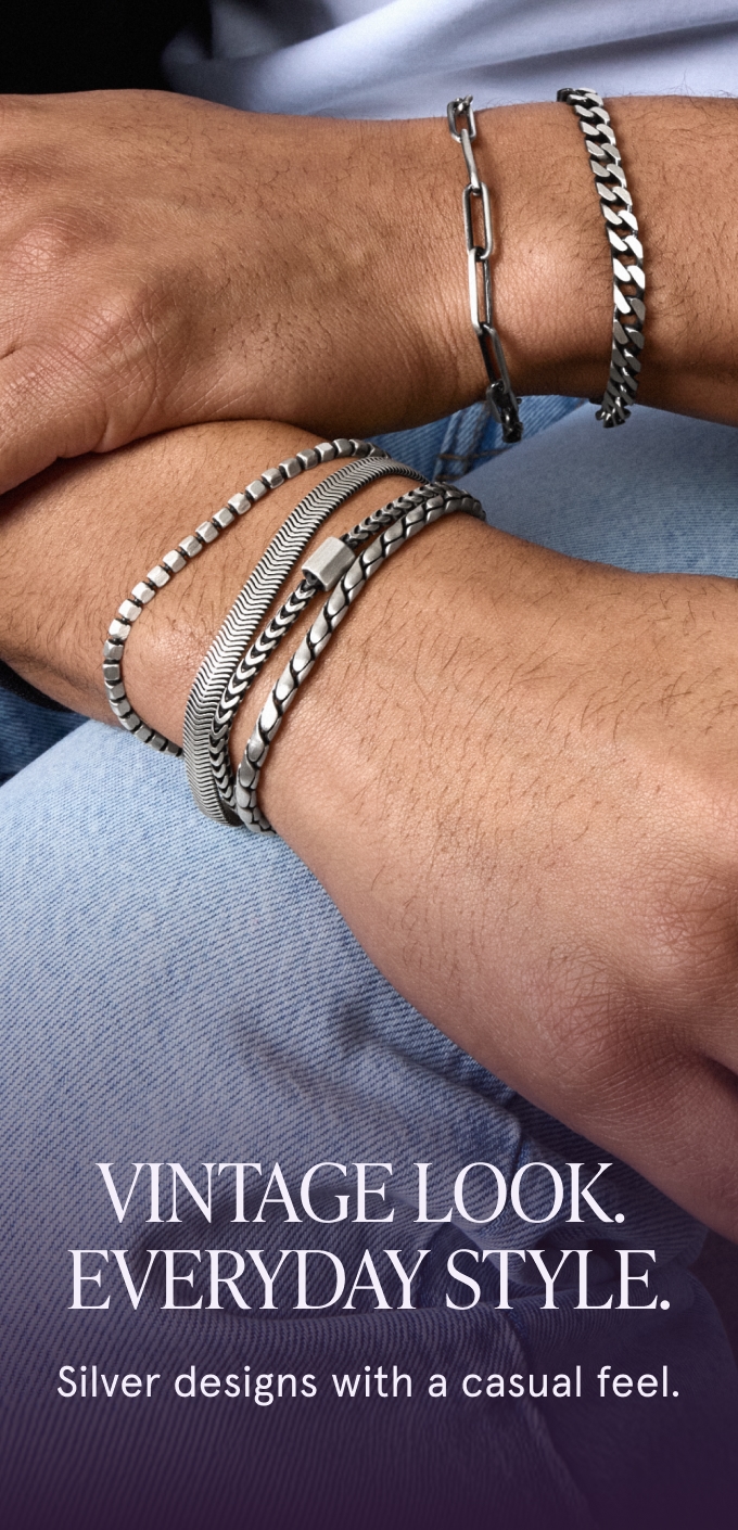 1/2 CT. T.W. Diamond Link Bracelet in Solid Two-Tone Stainless