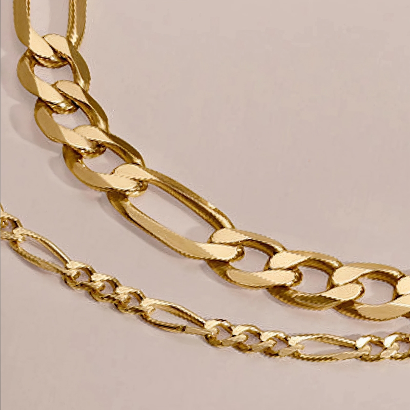 Gold Figaro Chains