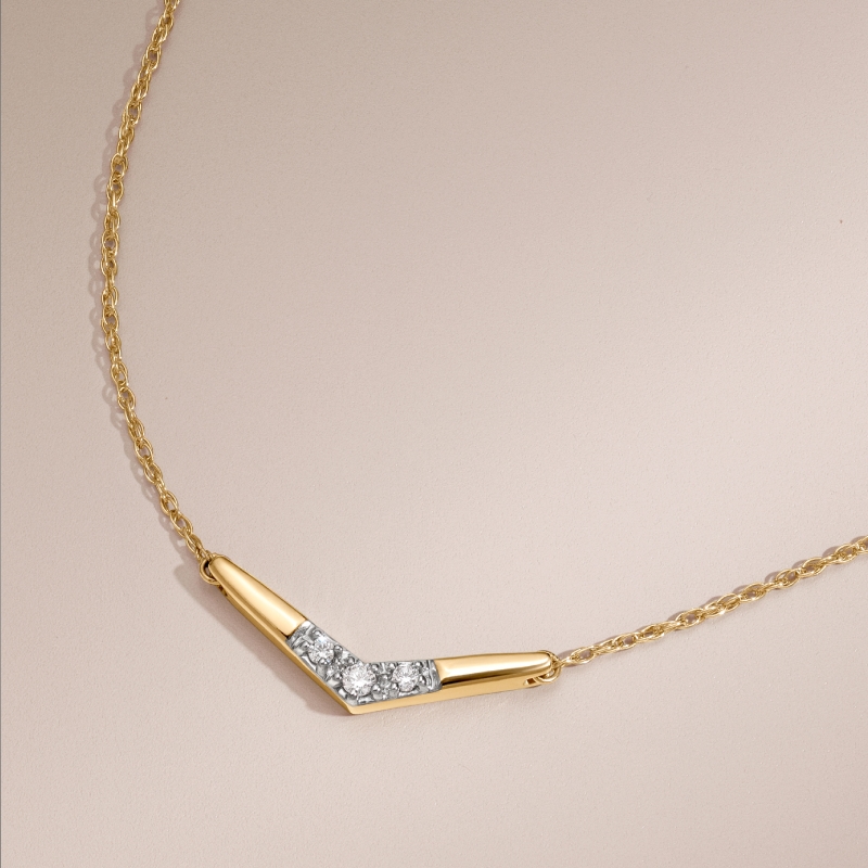 Shop Yellow Gold Necklaces